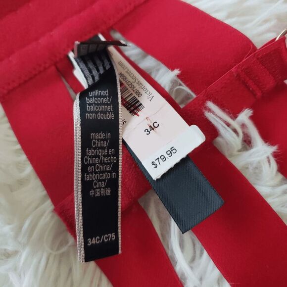 Victoria's Secret Unlined Strappy Banded Bra - Picture 4 of 9